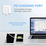 48W QC 3.0 PD 4 Port Fast Charger with PD Port