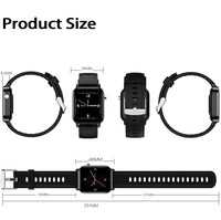 Touch Screen Smart Watch Sizes