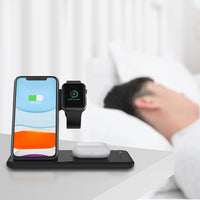 4 in 1 Fast Wireless Charger Station for your peace